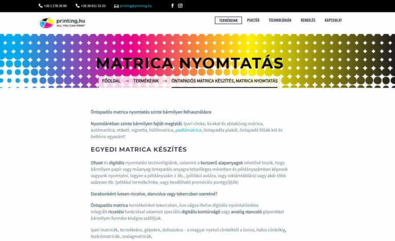 TOP 5 öntapadós matrica ötlet Öntapadós matrica, padlómatrica